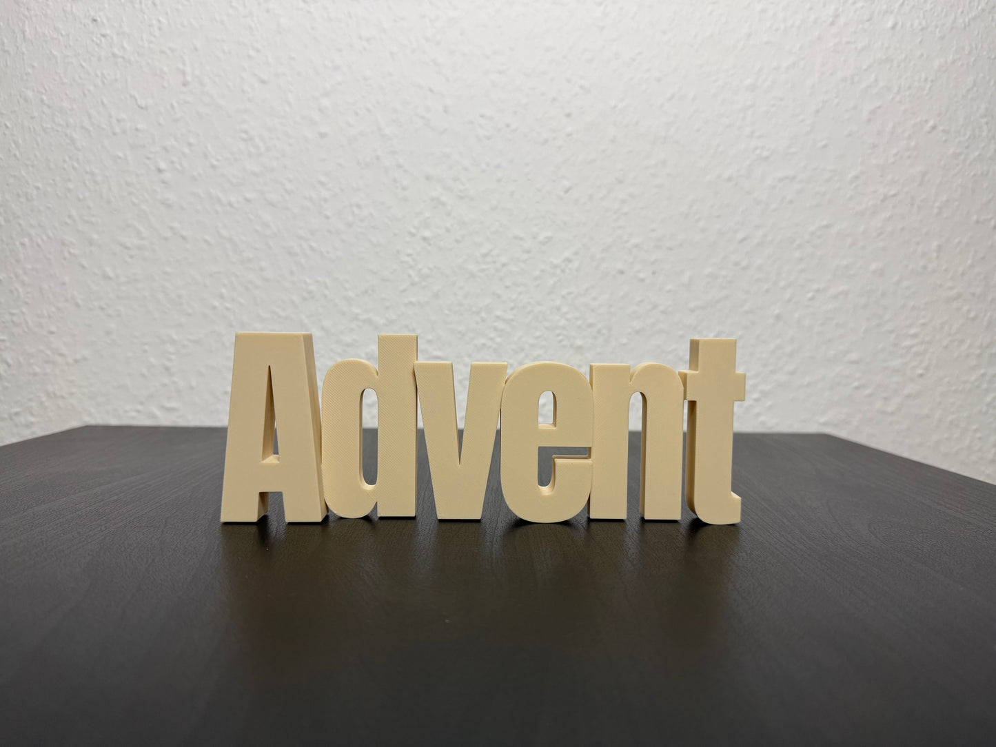 Advent Schriftzug