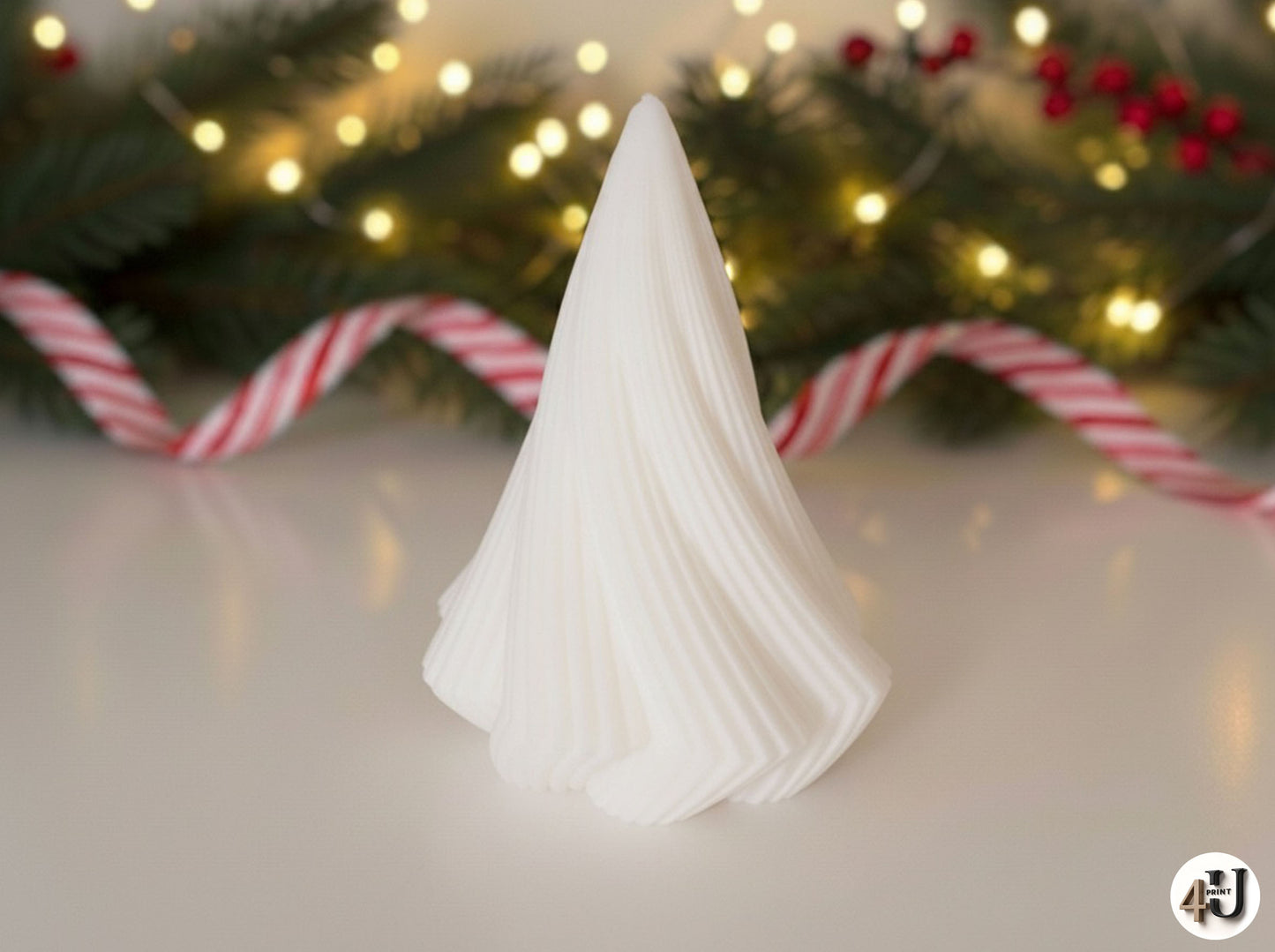 Verdrehter Weihnachtsbaum