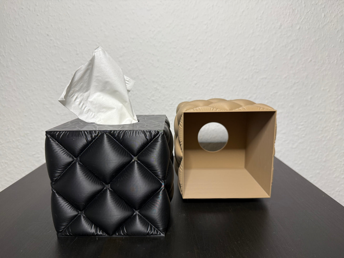 Stehende Taschentuchbox