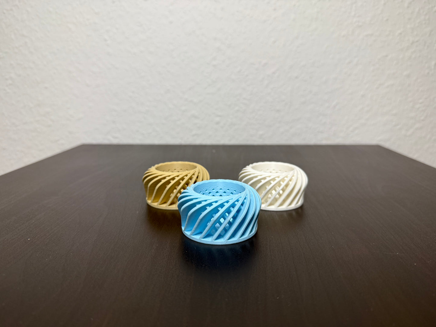 Spiral-Teelichthalter