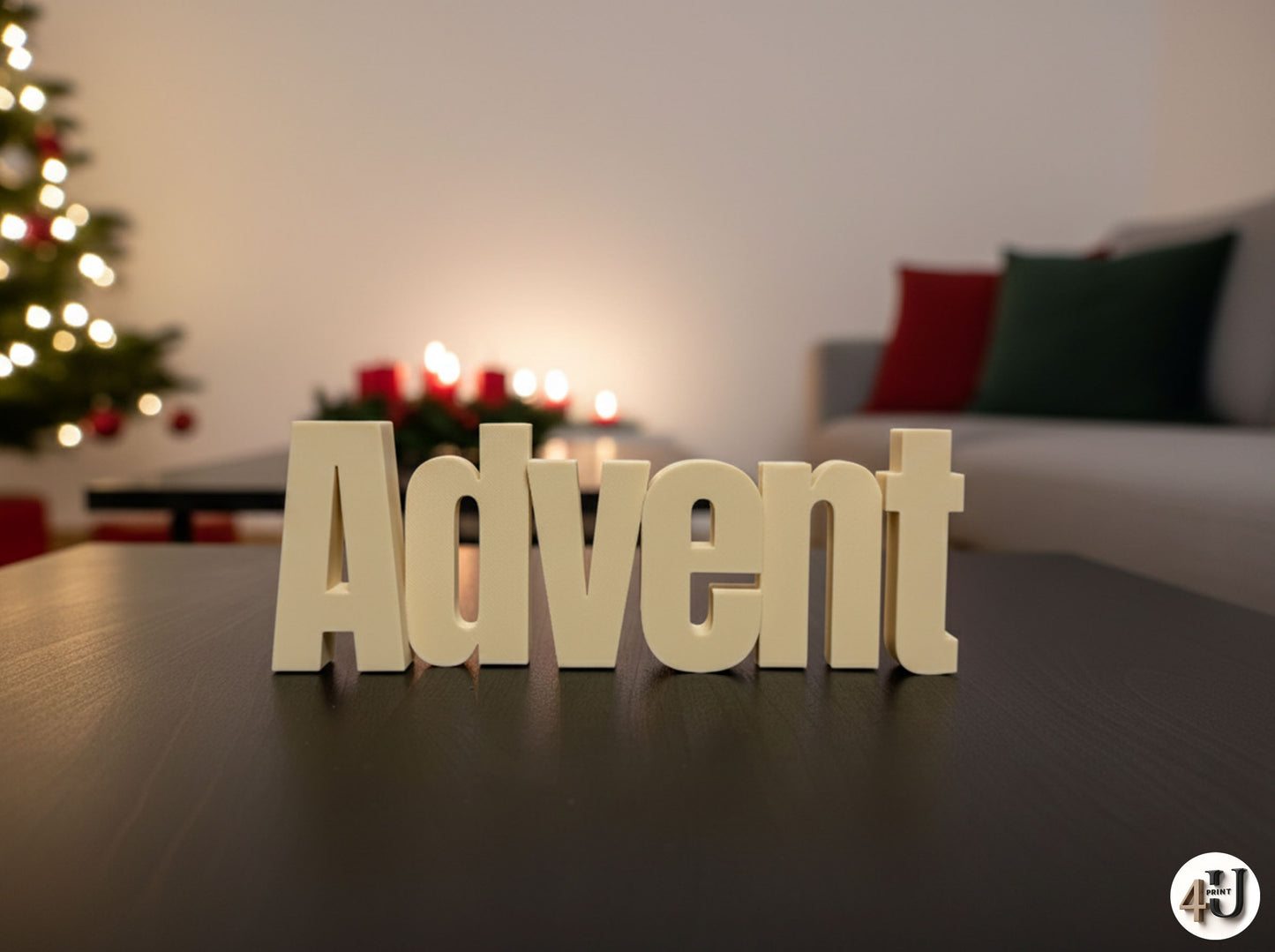 Advent Schriftzug