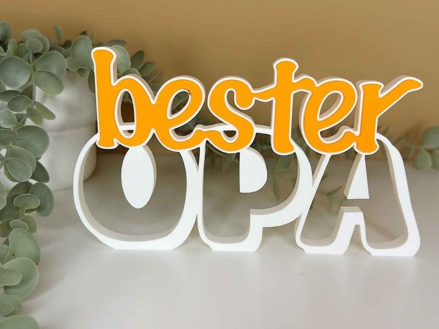 Bester-Opa Schriftzug