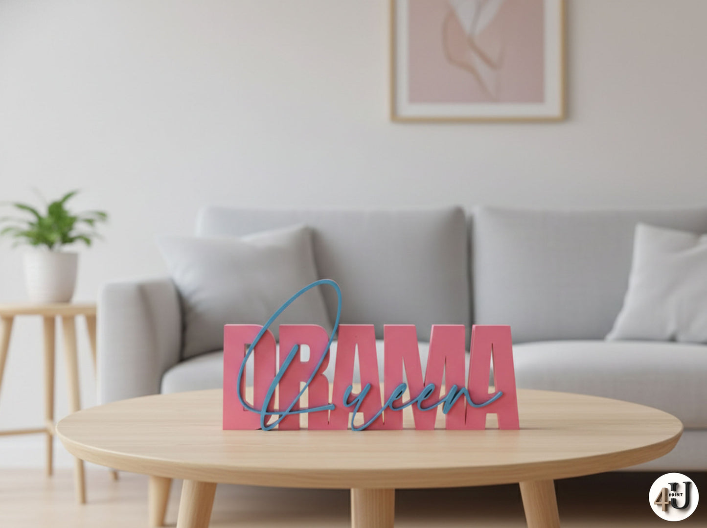 Drama-Queen Schriftzug