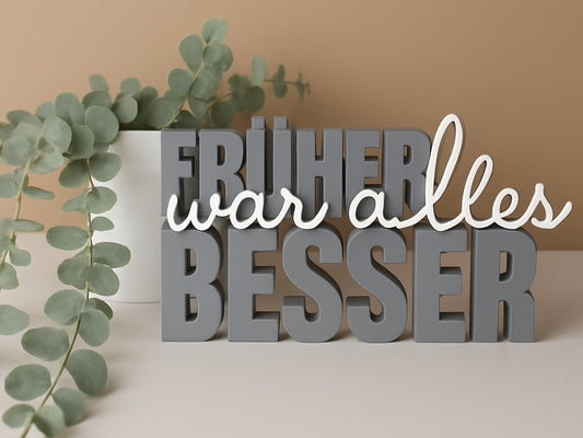 Früher-war-alles-Besser Schriftzug