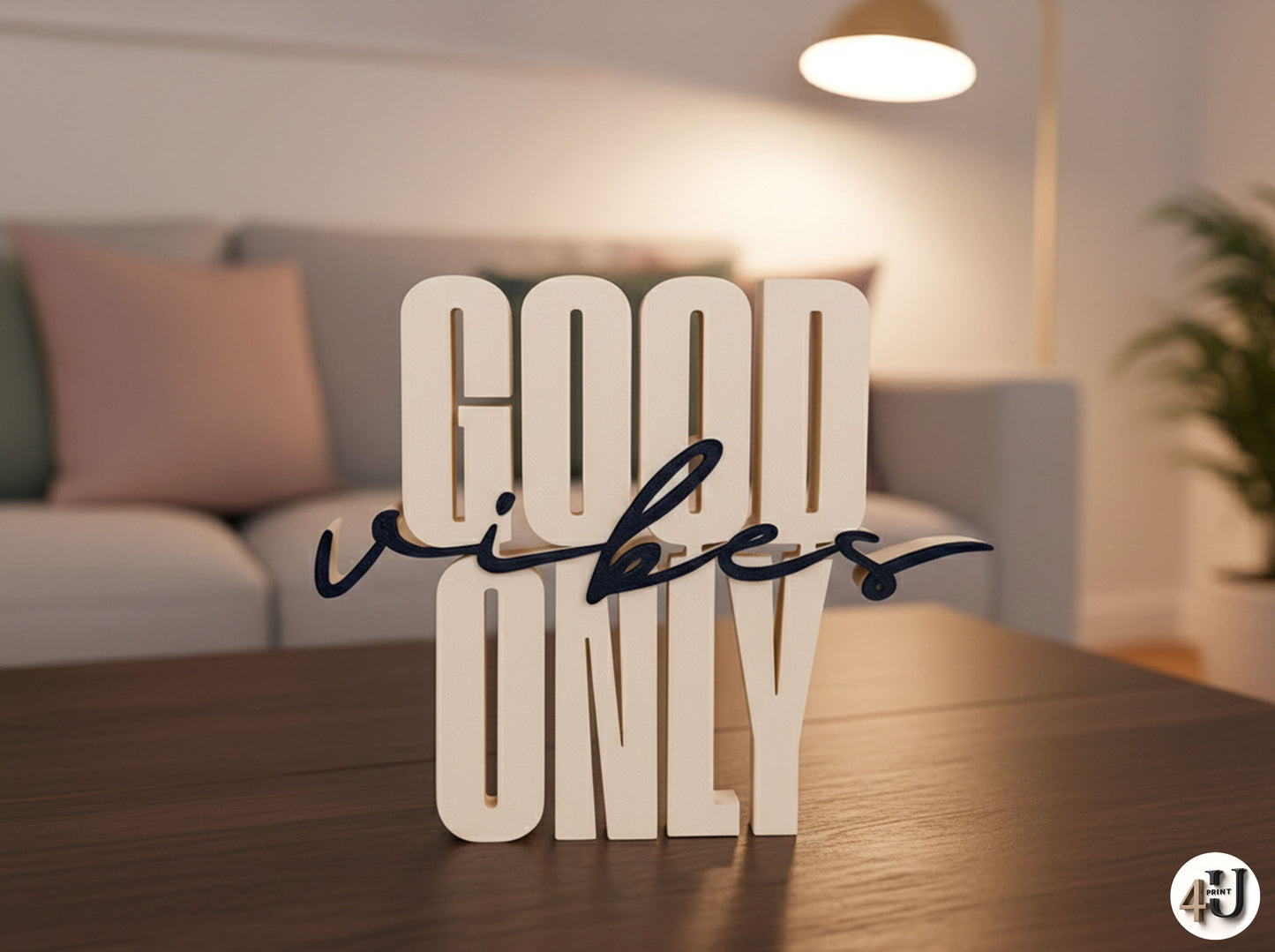 Good-Vibes-Only Schriftzug