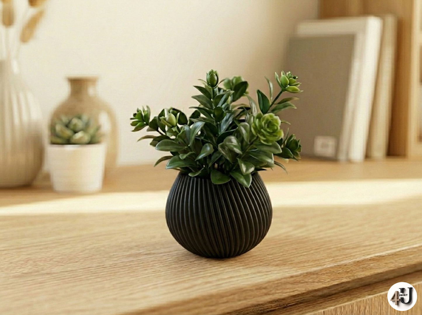 Mini-Rillen Vase