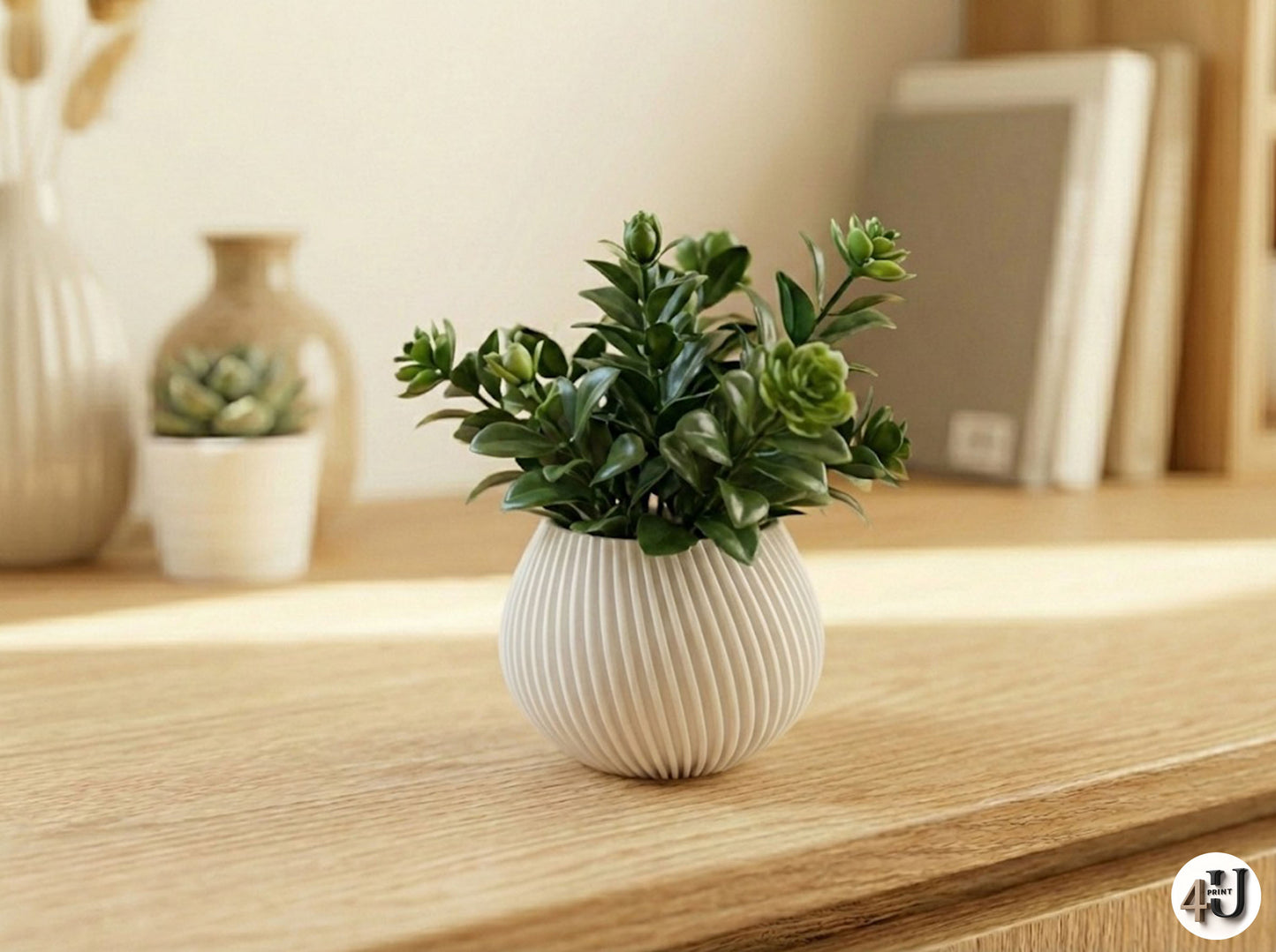 Mini-Rillen Vase