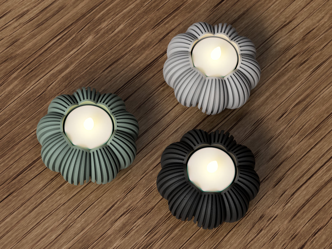 Kürbis Teelicht Halter