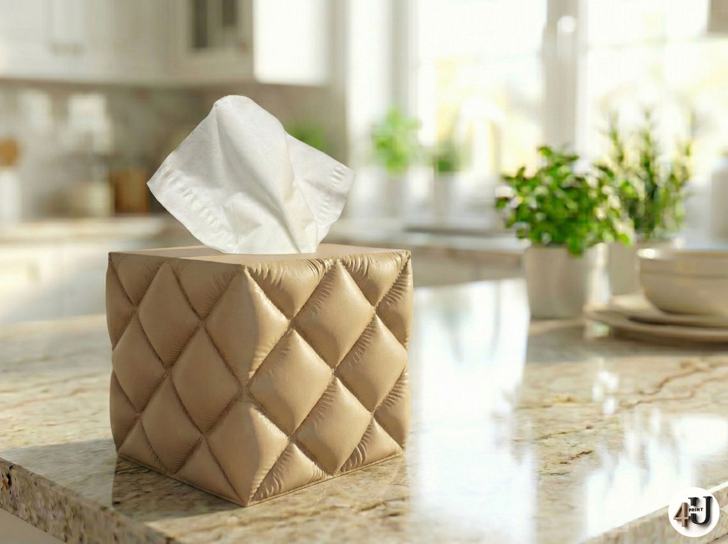 Stehende Taschentuchbox