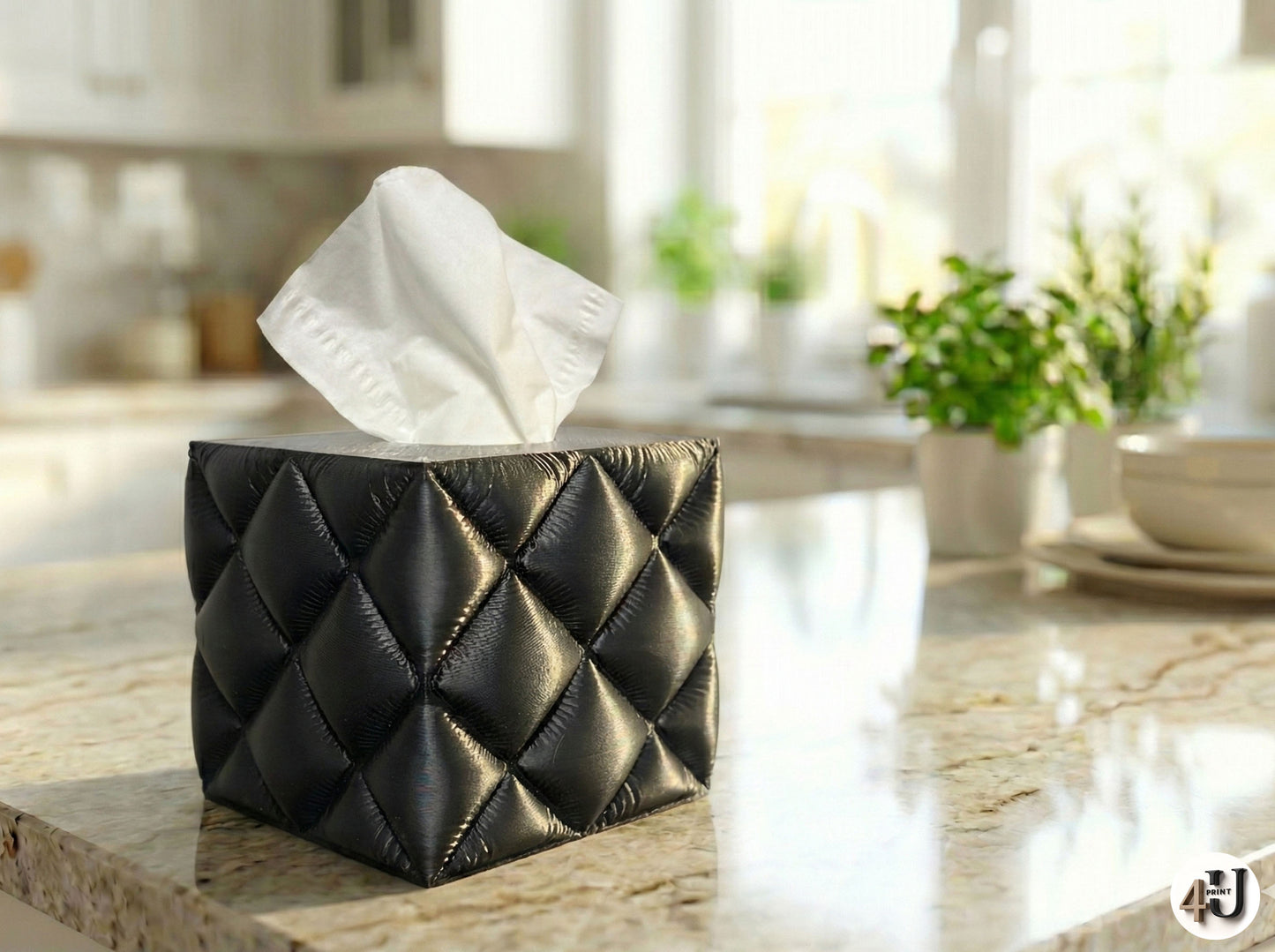 Stehende Taschentuchbox