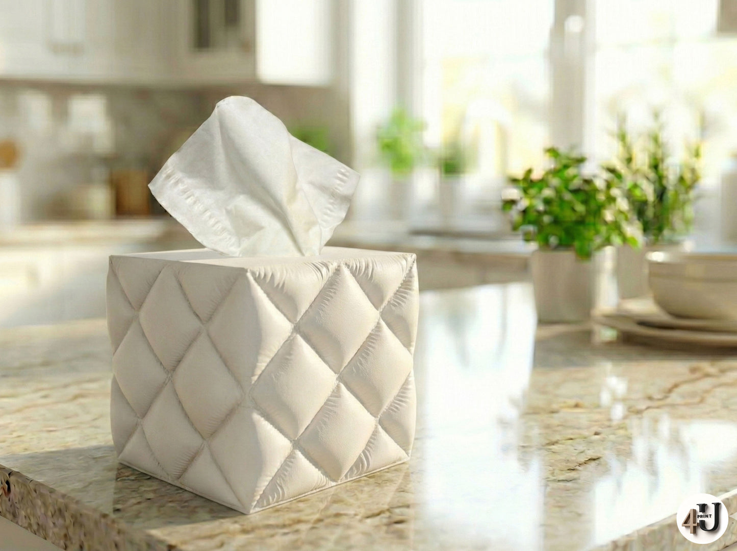 Stehende Taschentuchbox