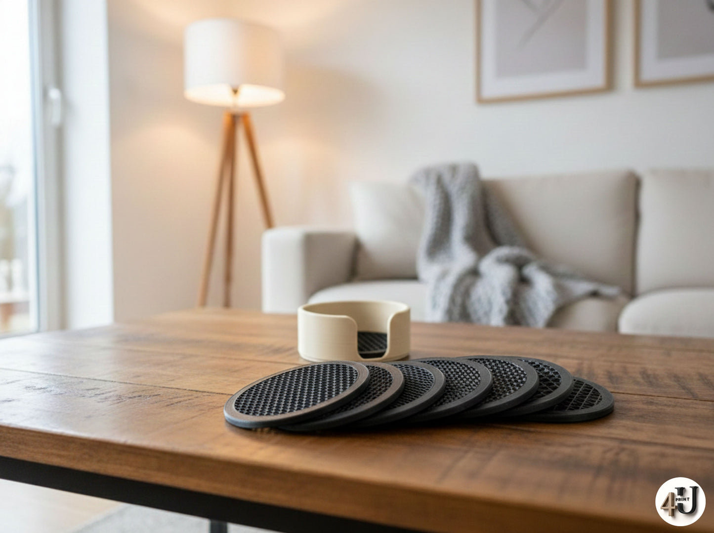 Untersetzer-Set Rund