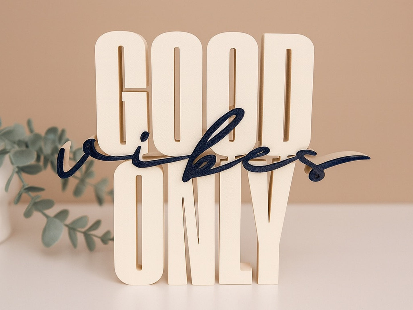 Good-Vibes-Only Schriftzug